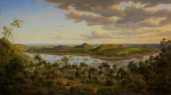 Eugene von Guerard Tower Hill 1855